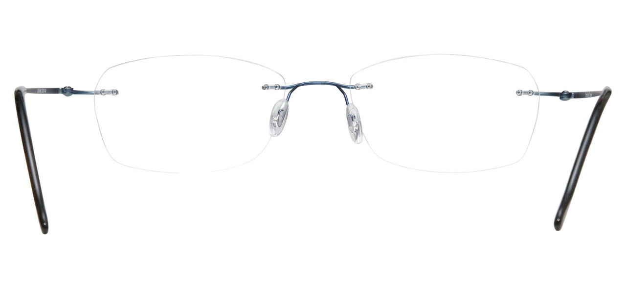 Blue Light Blocking Glasses Rectangle Rimless 201967 Eyeglasses Includes Blue Light Blocking Lenses