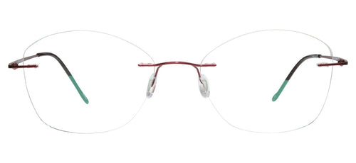 Blue Light Blocking Glasses Square Rimless 201965 Eyeglasses Includes Blue Light Blocking Lenses - designeroptics.com