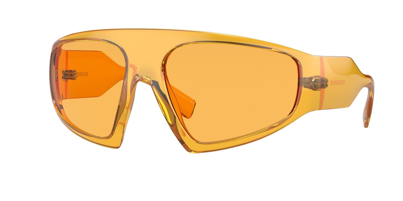 Burberry Tan Clutch and Orange Sunglasses Set 987F08B0-BA92-419D-A64B-  main image 4