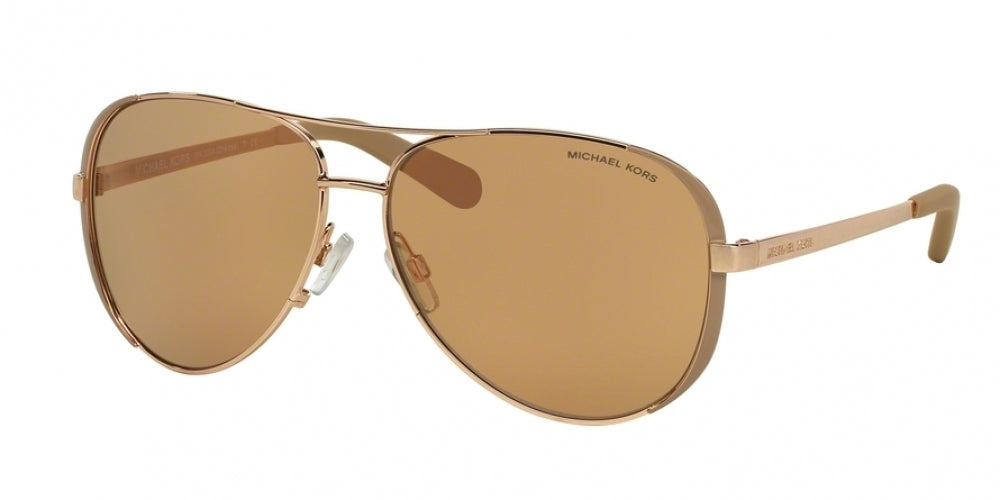 Buy the Michael Kors Chelsea Purple Aviator Sunglasses
