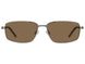 0RW2-IG - Dark Ruthenium Blue - Brown Polarized Lens