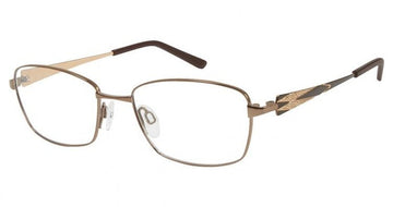 Charmant Pure Titanium TI12139 Eyeglasses - designeroptics.com