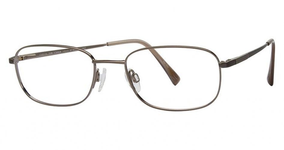 Charmant pure titanium eyeglass frames men\'s 145mm Charmant Pure Titanium TI8145A Eyeglasses main image 4