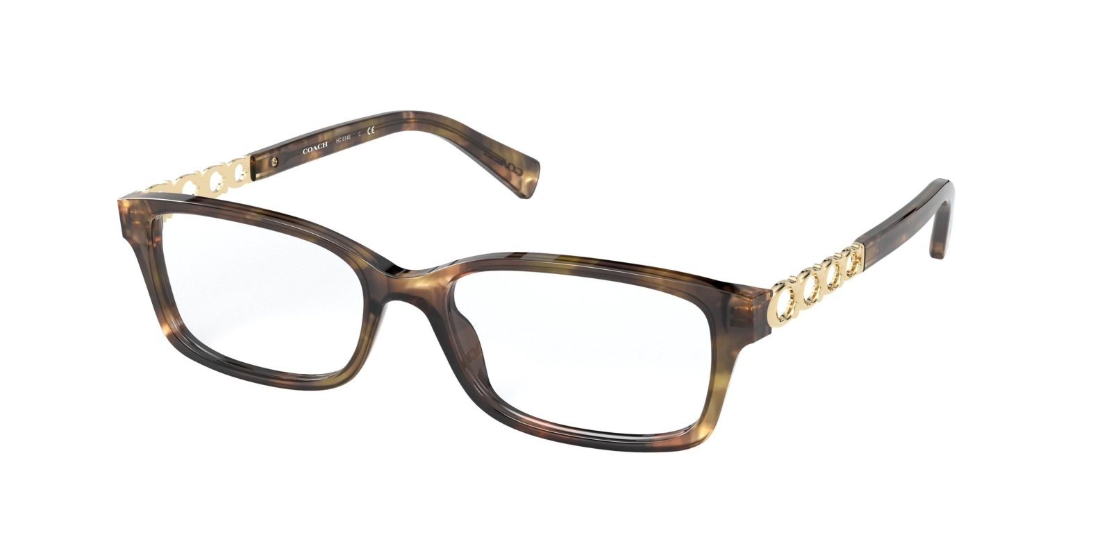 Coach tortoise glasses best sale