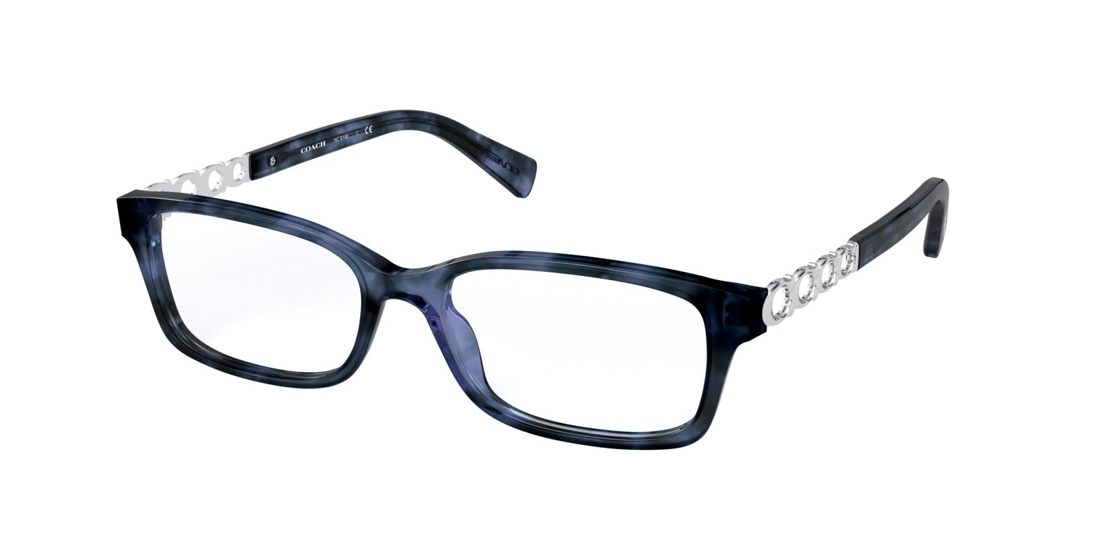 Coach blue eyeglass frames on sale