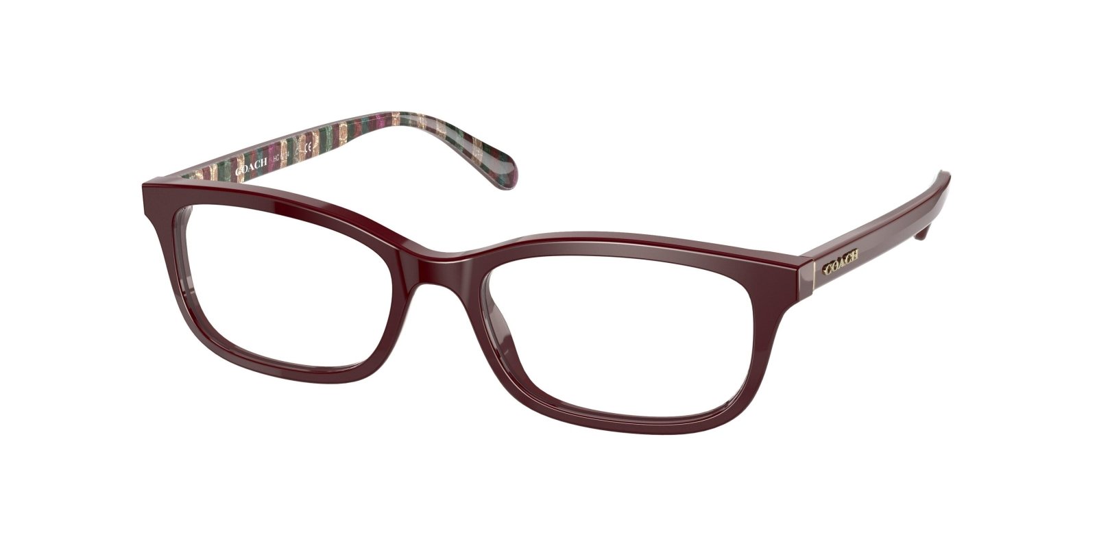 COACH HC6174 5479 54/17 Oxblood 140 Women\'s Eyeglass Frames Only Full Rim Maroon Coach Women Red Eyeglass Frames for sale | eBay main image 3