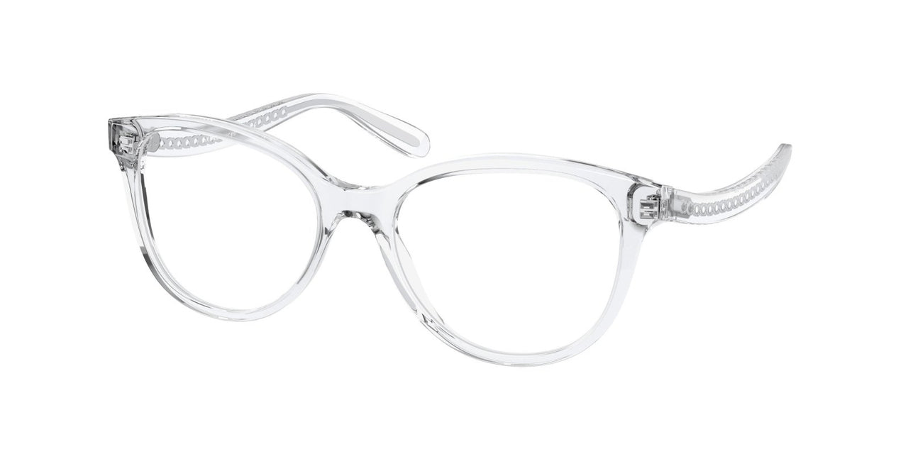 Coach clear frame store glasses