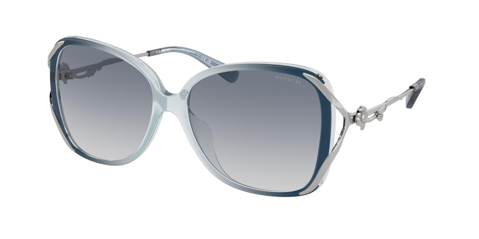 タグ付☆レア☆完売品コーチサングラス　モデルCK482 CZ7 Coach Ck482 8372BU Sunglasses