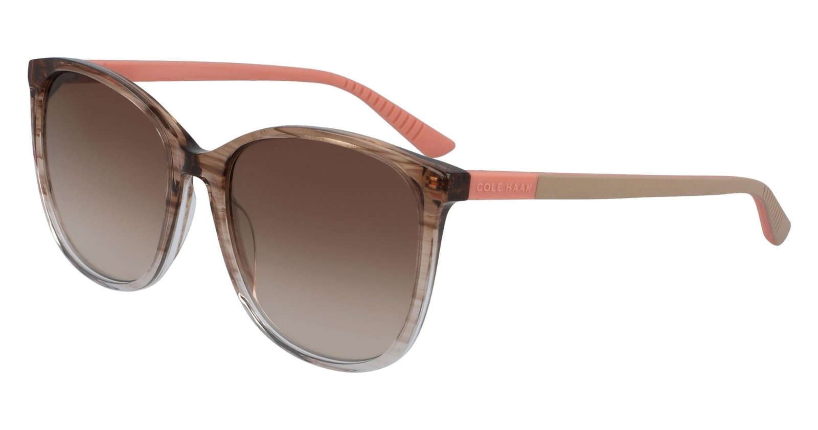 Cole Haan Women\'s Sunglasses - Brown Butterfly Style Cole Haan C617 *Scratched Brown Tortoise Butterfly Cat Eye  main image 4
