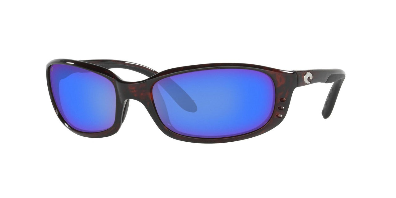 Costa Del Mar Brine Sunglasses Matte Black / Blue Mirror