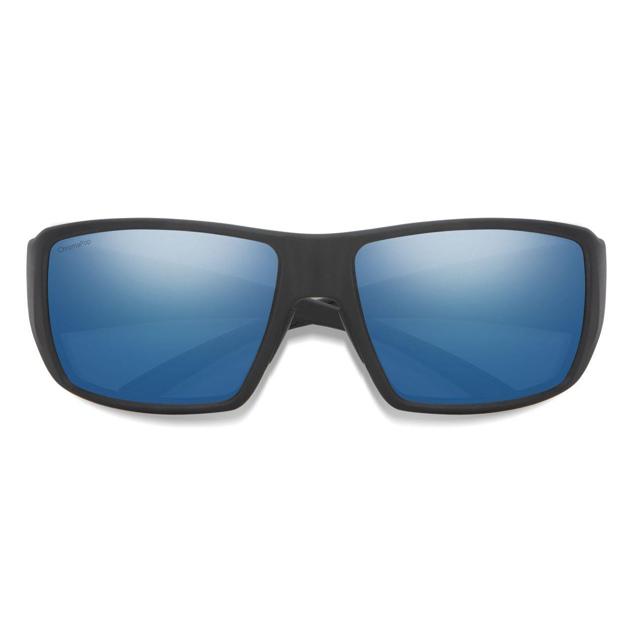 00362QG - Matte Black - Chromapop Glass Polarized Blue Mirror