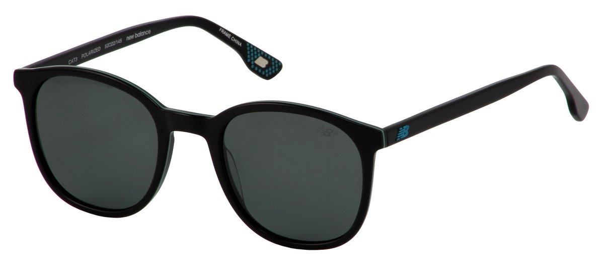 New Balance NB 6044 Sunglasses Black/Green Male Oval