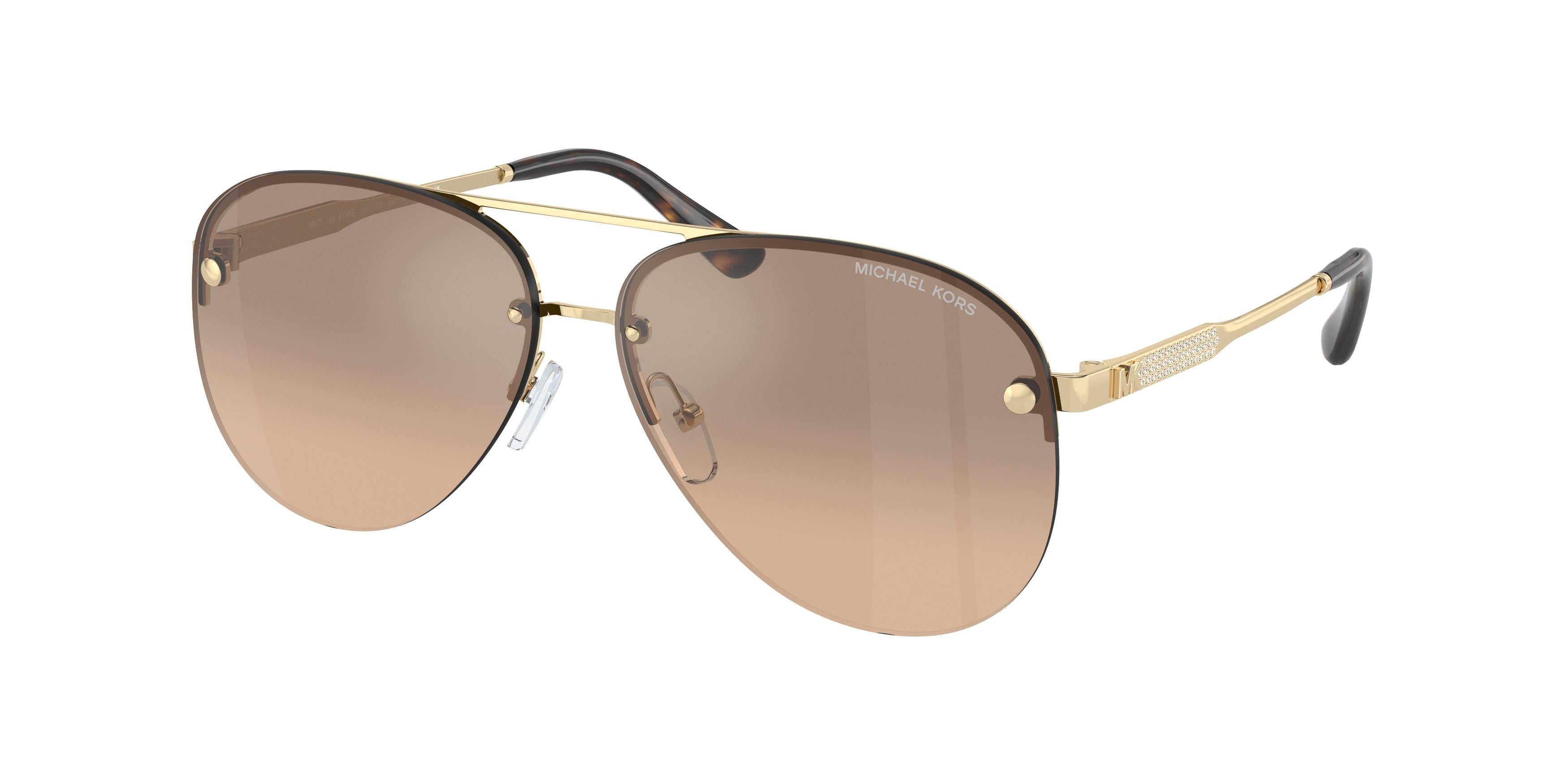 Michael Kors Tan/Cream & Gold Aviators Michael Kors Women main image 3