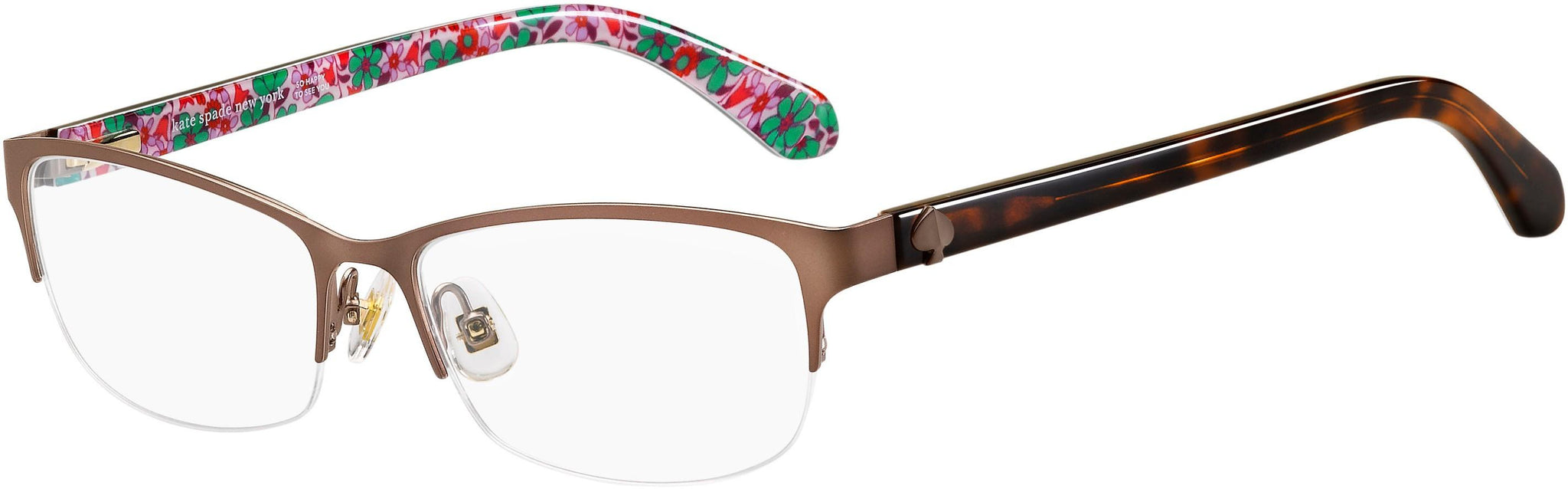 NWT Kate Spade Marnie-0B3V 00 Eyeglasses Kate Spade Marnie Purple Eyeglasses | Includes FREE Rx Lenses main image 3