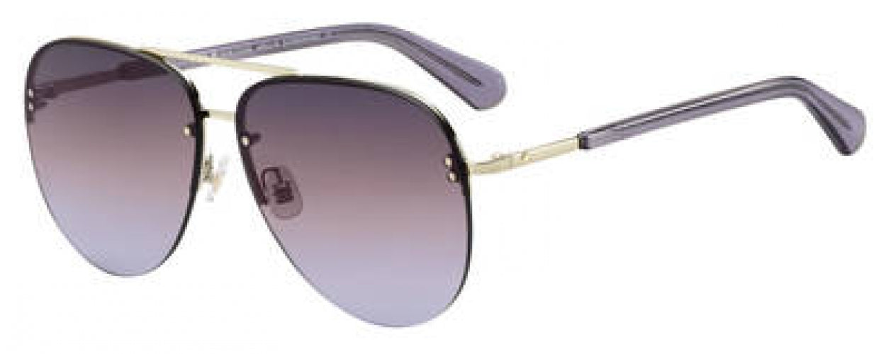 Kate Spade popular Jakayla 62MM Aviator Sunglasses in Havana NWT