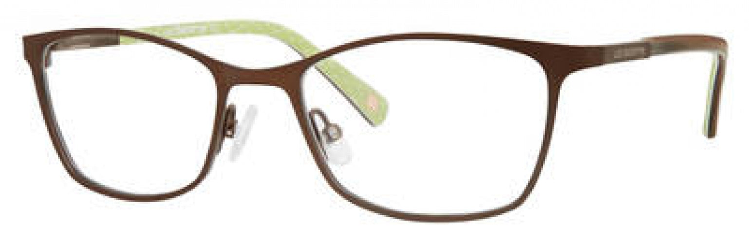 Liz Claiborne EYEGLASSES LC654-RY8-56 New with case Liz Claiborne L 456 Eyeglasses | FramesDirect.com main image 2