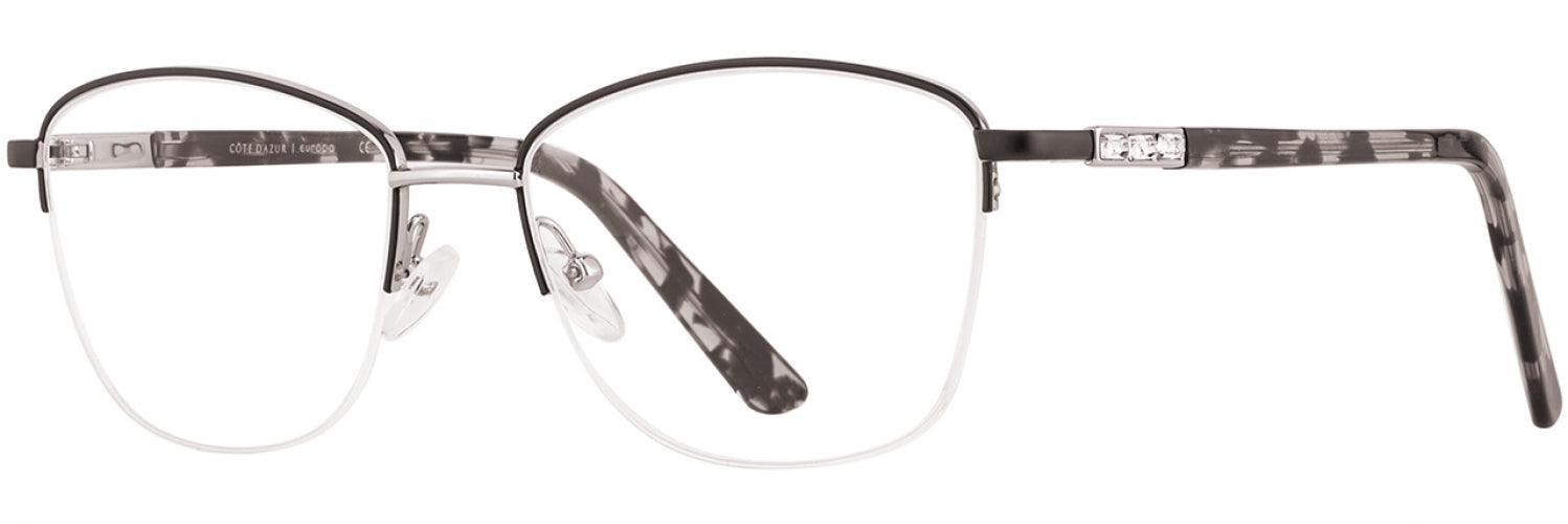 NEW Cote D\'Azur CDA-293 half rim eyeglasses CDA-273 Eyeglasses - Cote D main image 3
