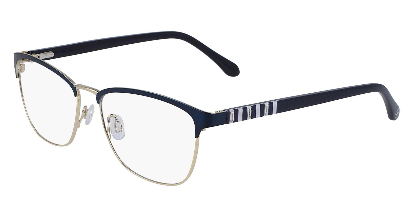 Draper James Silver-Tone Rimless Glasses FRAME ONLY Draper James DJ5038 Glasses | Free Shipping and Returns  main image 4