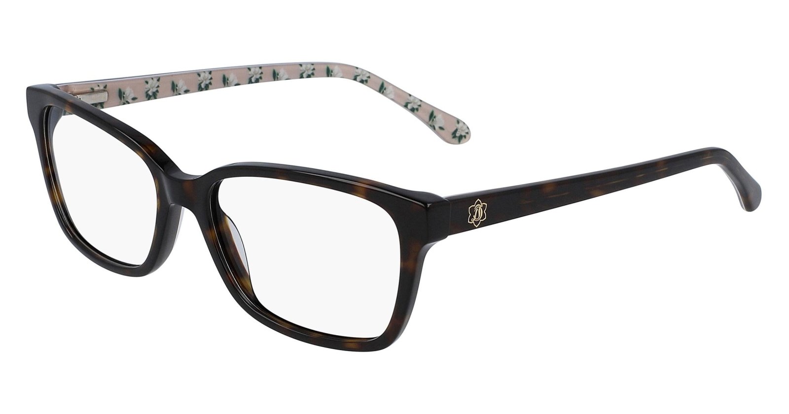 NWOTS Draper James Sunglasses - Black Frame with Brown Lenses,Floral DJ7062 Sunglasses - Draper James Authorized Retailer  main image 4