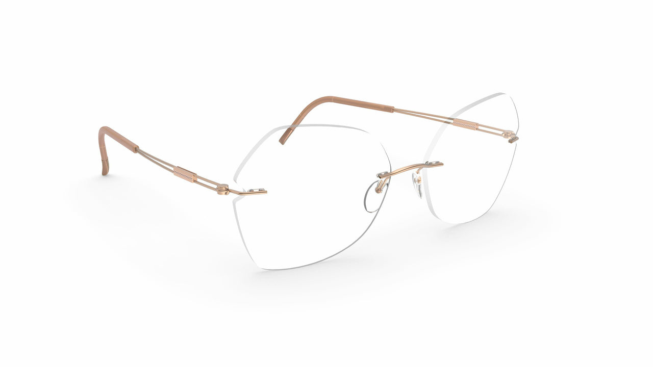 Silhouette TNG Crystals Demo Rimless 5551 Eyeglasses