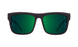 843695 - Soft Matte Black/green Fade - Happy Gray Green with Green Flash