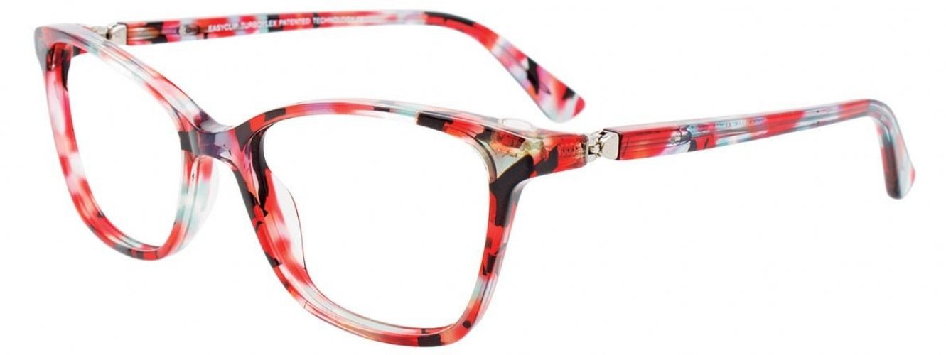 EASYCLIP EC526 Eyeglasses 010 CLIP 50mm EasyClip EC496 With Magnetic Clip-On Lens Eyeglasses  main image 3
