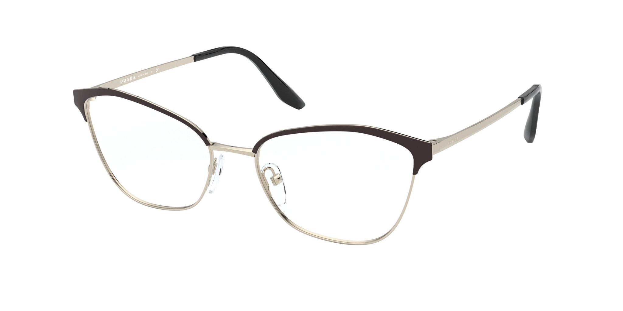 PRADA キャットアイグラス PR62XV SVF1O1 Prada 62XV Eyeglasses