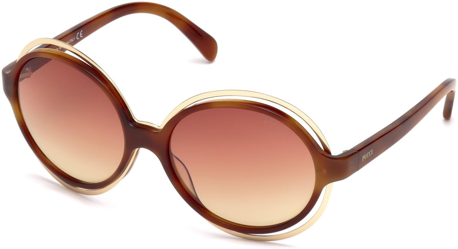 EMILIO PUCCI SUNGLASSES EP502S SHIELD PRINTED FRAME SIGNATURE LOGO DETAIL New Pucci Sunglasses 2026 for Women | LookerOnline main image 2