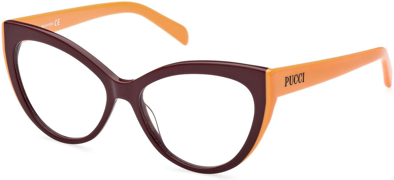 Emilio Pucci Ep2648 207 Brown Authentic Eyeglasses 50-15-135 Emilio Pucci EP5235 Eyeglasses | Select Eyewear main image 3