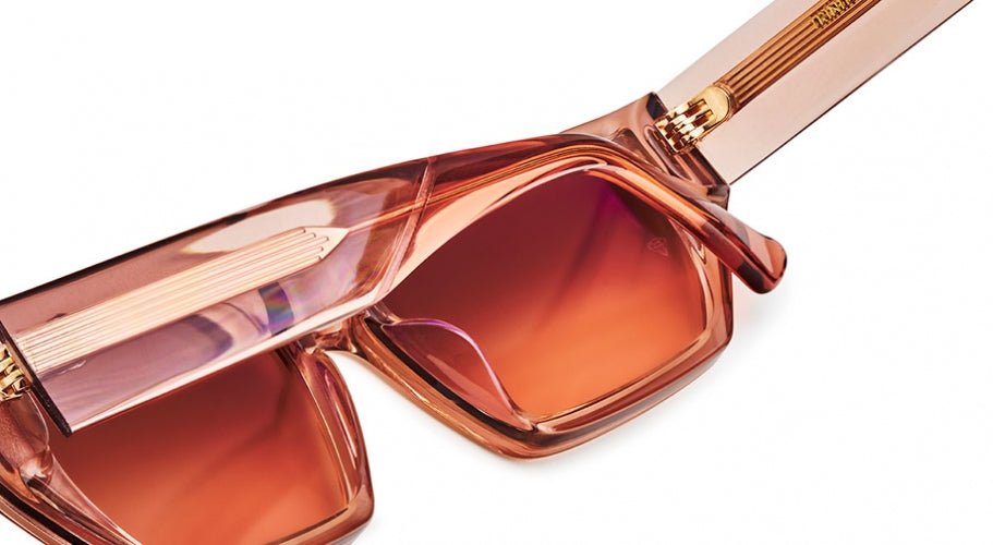 Louis Vuitton Beige Clear 'Twister' Sunglasses