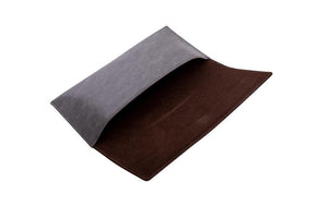 Eyeglass Case with Magnetic Closure - Executive Magnetic Eyewear Semi Hard Pouch � Protective Sunglasses Storage Case X-Large - Grey - designeroptics.com