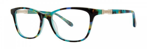 NWT Rxable Lilly Pulitzer The Noonan Eyeglass Frames Mirage Grey Lilly Pulitzer | Accessories | Lily Pulitzer Sheridan Blue  main image 3