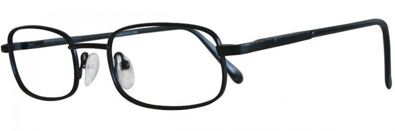 Fundamentals F022 Black Authentic Eyeglasses 50-18-143 Oakley OX3222 Steel Plate Black Eyeglasses | Includes FREE  main image 3