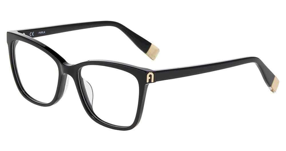 Furla glasses Amazon.com: Furla VFU390S Black 53/16/135 women Eyewear  main image 2