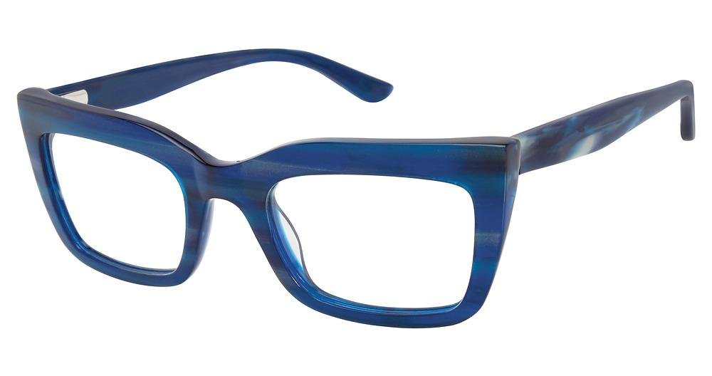 GX by Gwen Stefani Burgundy/Blue Glasses Express your playful spirit with gx by Gwen Stefani—where  main image 4