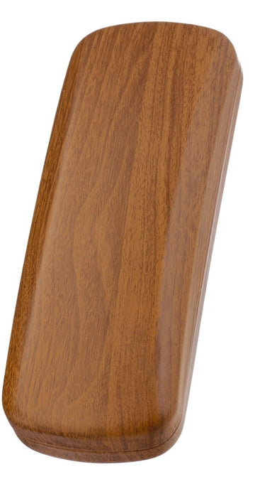 Hard Shell Eyeglass Case, Protective Case for Eyeglasses and Sunglasses - Wood
